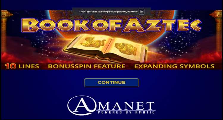 Book of Aztec Slot - Jugar en línea - Revisión de máquinas tragamonedas de casino