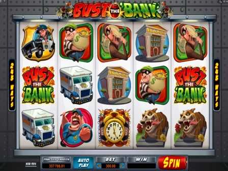 Bust The Bank - Jugar en línea - Revisión de máquinas tragamonedas de casino