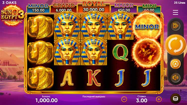 Rise of Egypt - Jugar en línea - Revisión de máquinas tragamonedas de casino