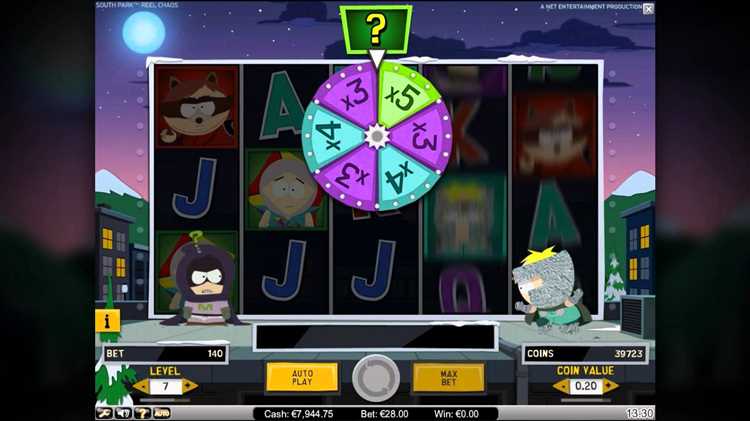 South Park: Reel Chaos - Jugar en línea - Revisión de máquinas tragamonedas de casino
