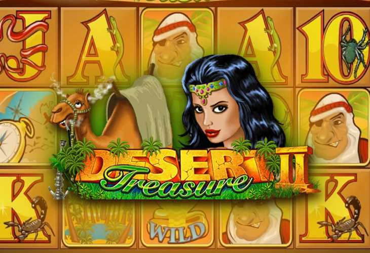 Tragamonedas Desert Treasure - Jugar en línea - Revisión de máquinas tragamonedas de casino