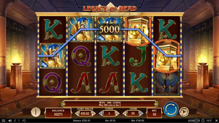 Tragamonedas Legacy of Egypt - Jugar en línea - Revisión de máquinas tragamonedas de casino