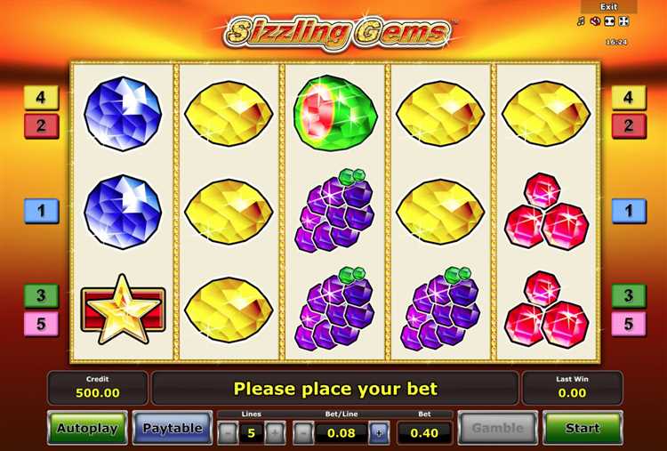 Tragamonedas Lightning Gems - Jugar en línea - Revisión de máquinas tragamonedas de casino