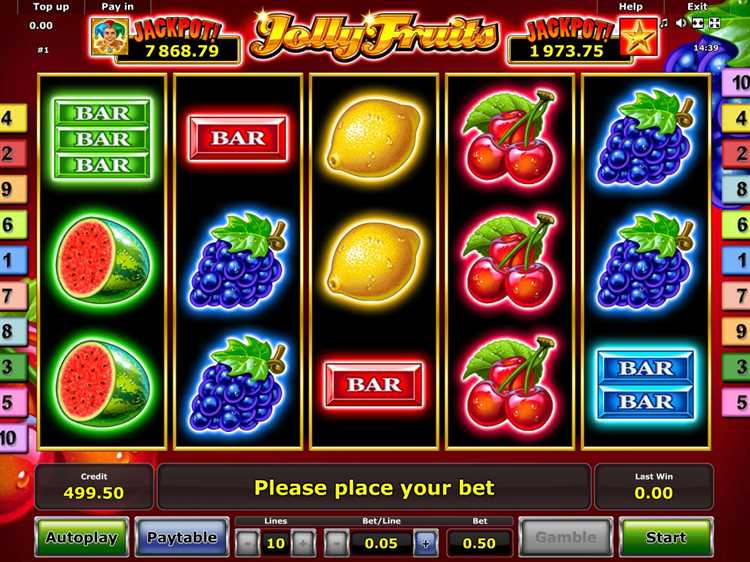 Tragamonedas Merry Fruits - Jugar en línea - Revisión de máquinas tragamonedas de casino