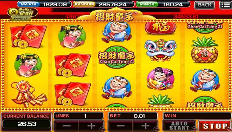 Tragamonedas Zhao Cai Tong Zi - Jugar en línea - Revisión de máquinas tragamonedas de casino